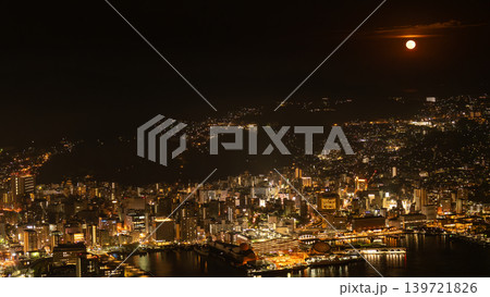 長崎県稲佐山からの夜景 139721826