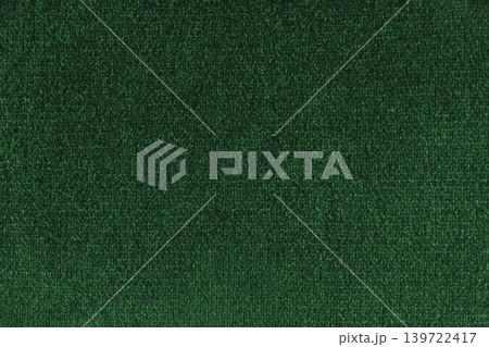 Close up, macro of green fabric surface texture background with soft velvet textile surface Close up, macro of green fabric surface texture background with soft velvet textile surface 139722417