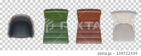 office chair isolate on a transparent background, interior furniture, 3D illustration, cg render office chair isolate on a transparent background, interior furniture, 3D illustration, cg render 139722434