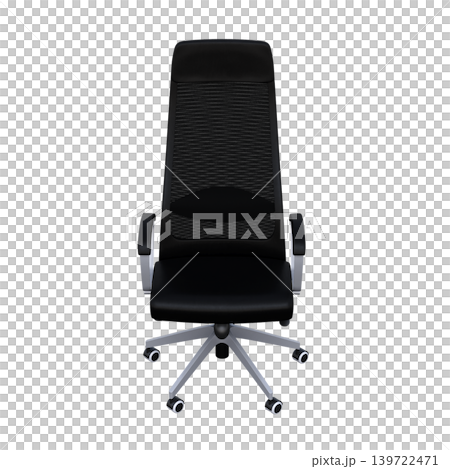 office chair isolate on a transparent background, interior furniture, 3D illustration, cg render office chair isolate on a transparent background, interior furniture, 3D illustration, cg render 139722471