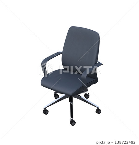 office chair isolate on a transparent background, interior furniture, 3D illustration, cg render office chair isolate on a transparent background, interior furniture, 3D illustration, cg render 139722482