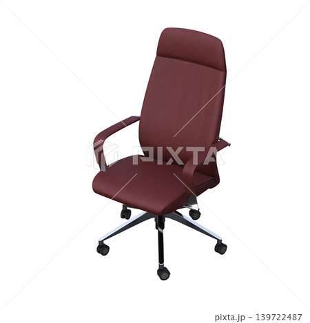 office chair isolate on a transparent background, interior furniture, 3D illustration, cg render office chair isolate on a transparent background, interior furniture, 3D illustration, cg render 139722487