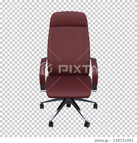 office chair isolate on a transparent background, interior furniture, 3D illustration, cg render office chair isolate on a transparent background, interior furniture, 3D illustration, cg render 139722491