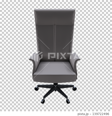 office chair isolate on a transparent background, interior furniture, 3D illustration, cg render office chair isolate on a transparent background, interior furniture, 3D illustration, cg render 139722496