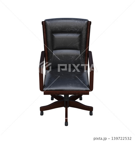 office chair isolate on a transparent background, interior furniture, 3D illustration, cg render office chair isolate on a transparent background, interior furniture, 3D illustration, cg render 139722532