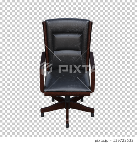 office chair isolate on a transparent background, interior furniture, 3D illustration, cg render office chair isolate on a transparent background, interior furniture, 3D illustration, cg render 139722532