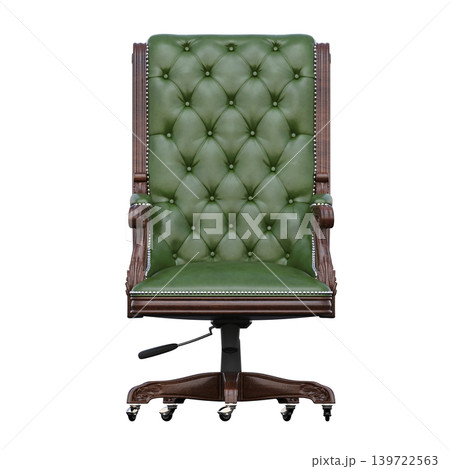 office chair isolate on a transparent background, interior furniture, 3D illustration, cg render office chair isolate on a transparent background, interior furniture, 3D illustration, cg render 139722563