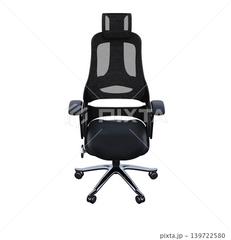office chair isolate on a transparent background, interior furniture, 3D illustration, cg render office chair isolate on a transparent background, interior furniture, 3D illustration, cg render 139722580