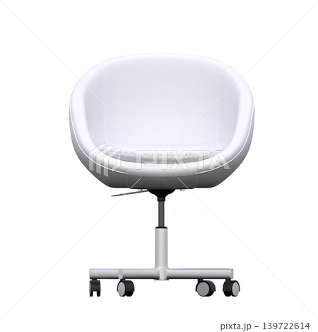 office chair isolate on a transparent background, interior furniture, 3D illustration, cg render 139722614