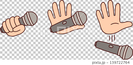 Mic drop cartoon drawing Mic drop cartoon drawing 139722764
