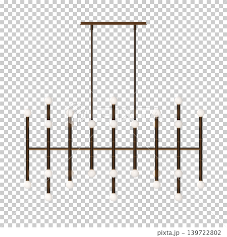 chandelier on the ceiling isolated on transparent background, hanging lamp, pendant light, 3D illustration, cg render chandelier on the ceiling isolated on transparent background, hanging lamp, pendant light, 3D illustration, cg render 139722802