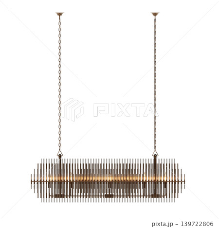 chandelier on the ceiling isolated on transparent background, hanging lamp, pendant light, 3D illustration, cg render chandelier on the ceiling isolated on transparent background, hanging lamp, pendant light, 3D illustration, cg render 139722806