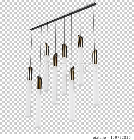 chandelier on the ceiling isolated on transparent background, hanging lamp, pendant light, 3D illustration, cg render chandelier on the ceiling isolated on transparent background, hanging lamp, pendant light, 3D illustration, cg render 139722836