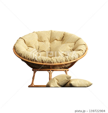 armchair isolate on a transparent background, comfortable furniture for home interior, 3D illustration, cg render armchair isolate on a transparent background, comfortable furniture for home interior, 3D illustration, cg render 139722904