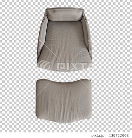 armchair isolate on a transparent background, comfortable furniture for home interior, 3D illustration, cg render armchair isolate on a transparent background, comfortable furniture for home interior, 3D illustration, cg render 139722908