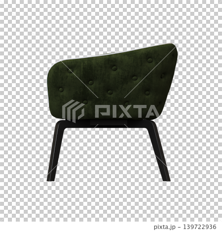 armchair isolate on a transparent background, comfortable furniture for home interior, 3D illustration, cg render armchair isolate on a transparent background, comfortable furniture for home interior, 3D illustration, cg render 139722936