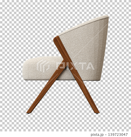 armchair isolate on a transparent background, comfortable furniture for home interior, 3D illustration, cg render armchair isolate on a transparent background, comfortable furniture for home interior, 3D illustration, cg render 139723047