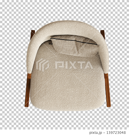 armchair isolate on a transparent background, comfortable furniture for home interior, 3D illustration, cg render armchair isolate on a transparent background, comfortable furniture for home interior, 3D illustration, cg render 139723048