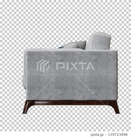 armchair isolate on a transparent background, comfortable furniture for home interior, 3D illustration, cg render armchair isolate on a transparent background, comfortable furniture for home interior, 3D illustration, cg render 139723096