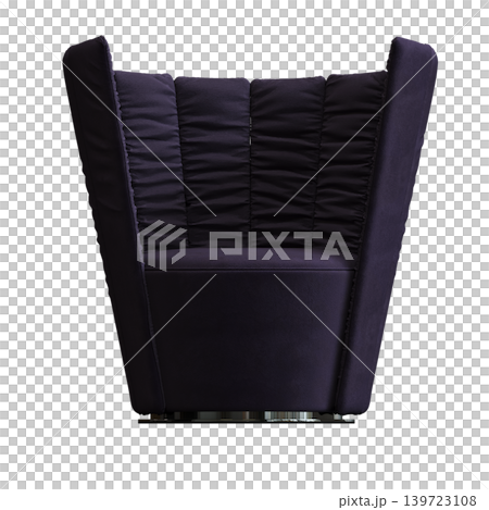 armchair isolate on a transparent background, comfortable furniture for home interior, 3D illustration, cg render armchair isolate on a transparent background, comfortable furniture for home interior, 3D illustration, cg render 139723108