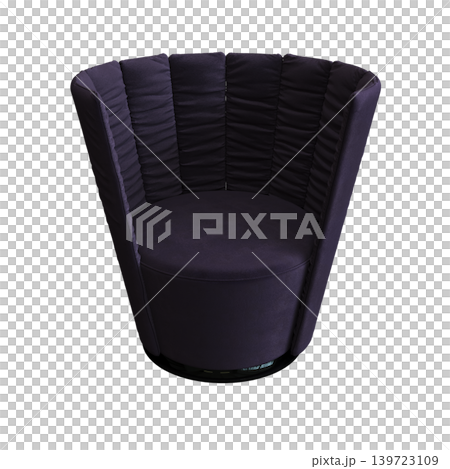 armchair isolate on a transparent background, comfortable furniture for home interior, 3D illustration, cg render armchair isolate on a transparent background, comfortable furniture for home interior, 3D illustration, cg render 139723109