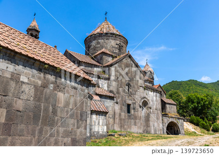 Haghpat Monastery, also known as Haghpatavank, Armenia. Medieval stone monastery Haghpat Monastery, also known as Haghpatavank, Armenia. Medieval stone monastery 139723650
