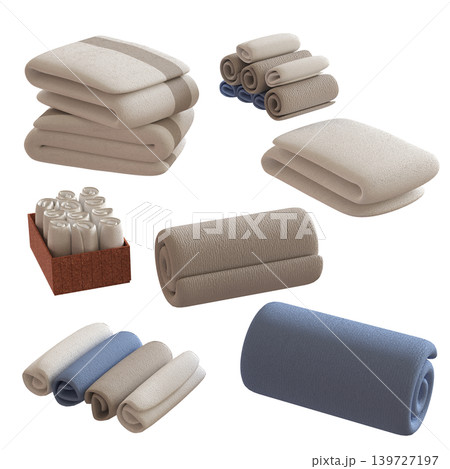 Bathroom accessories isolated on transparent background, bidet, 3D illustration, cg render Bathroom accessories isolated on transparent background, bidet, 3D illustration, cg render 139727197
