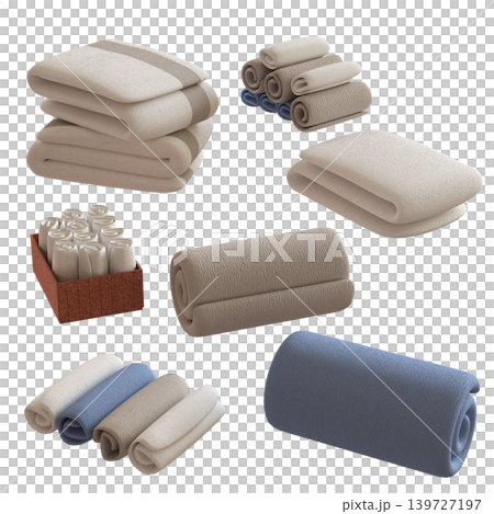 Bathroom accessories isolated on transparent background, bidet, 3D illustration, cg render Bathroom accessories isolated on transparent background, bidet, 3D illustration, cg render 139727197