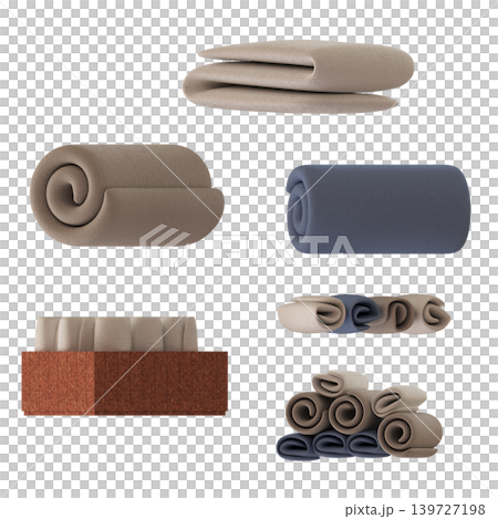 Bathroom accessories isolated on transparent background, bidet, 3D illustration, cg render Bathroom accessories isolated on transparent background, bidet, 3D illustration, cg render 139727198