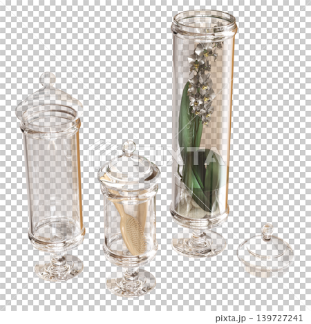 Bathroom accessories isolated on transparent background, bidet, 3D illustration, cg render Bathroom accessories isolated on transparent background, bidet, 3D illustration, cg render 139727241