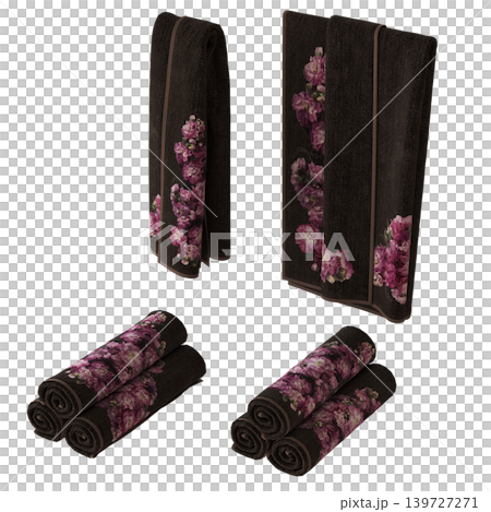 Bathroom accessories isolated on transparent background, bidet, 3D illustration, cg render Bathroom accessories isolated on transparent background, bidet, 3D illustration, cg render 139727271
