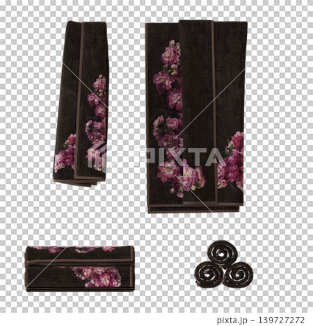 Bathroom accessories isolated on transparent background, bidet, 3D illustration, cg render Bathroom accessories isolated on transparent background, bidet, 3D illustration, cg render 139727272