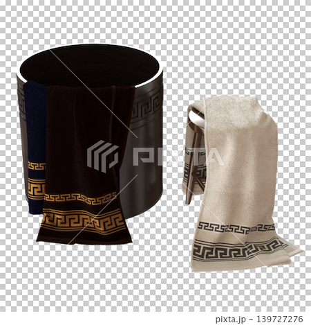 Bathroom accessories isolated on transparent background, bidet, 3D illustration, cg render Bathroom accessories isolated on transparent background, bidet, 3D illustration, cg render 139727276
