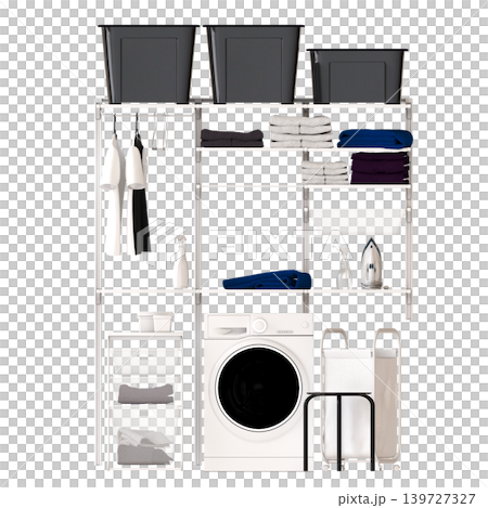 Bathroom accessories isolated on transparent background, bidet, 3D illustration, cg render Bathroom accessories isolated on transparent background, bidet, 3D illustration, cg render 139727327