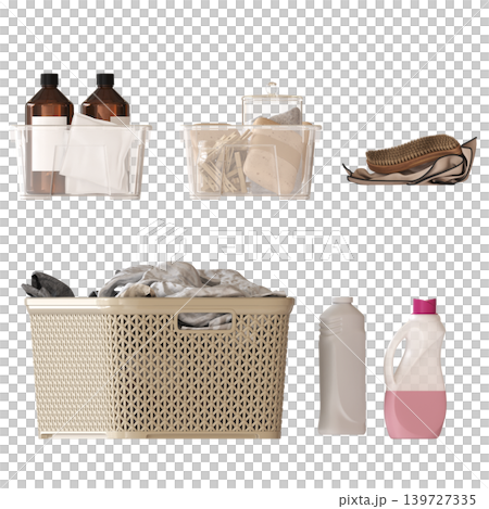 Bathroom accessories isolated on transparent background, bidet, 3D illustration, cg render Bathroom accessories isolated on transparent background, bidet, 3D illustration, cg render 139727335