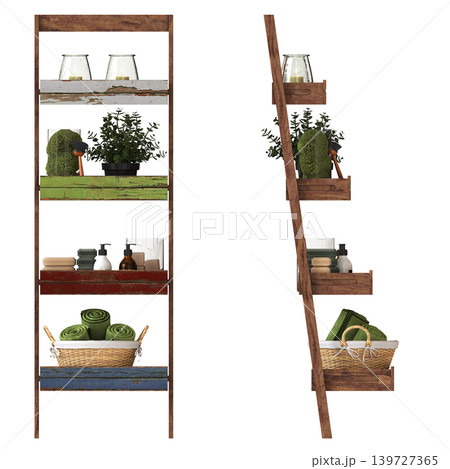 Bathroom accessories isolated on transparent background, bidet, 3D illustration, cg render Bathroom accessories isolated on transparent background, bidet, 3D illustration, cg render 139727365
