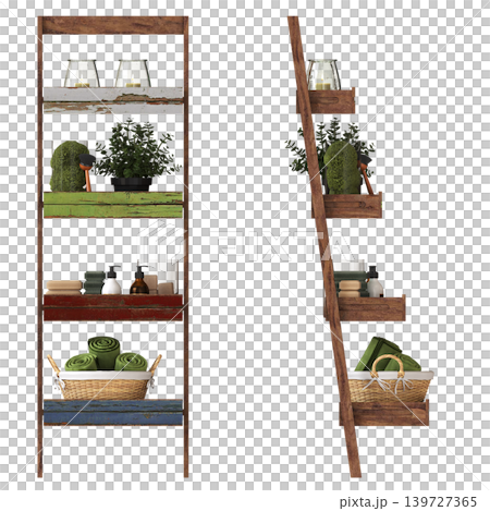 Bathroom accessories isolated on transparent background, bidet, 3D illustration, cg render Bathroom accessories isolated on transparent background, bidet, 3D illustration, cg render 139727365