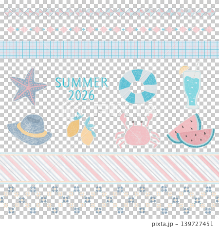 Cute embroidered material for summer 139727451