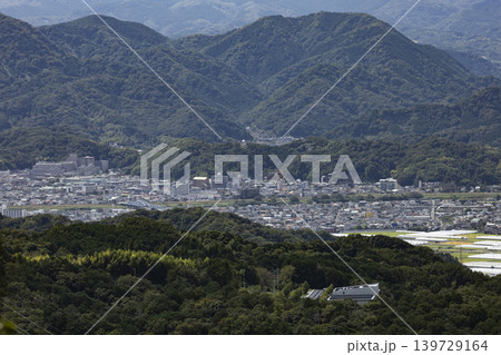 秋の静岡県伊豆の国市の街並み 秋の静岡県伊豆の国市の街並み 139729164