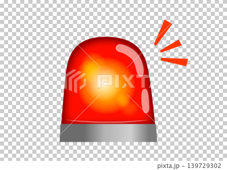 Police car's red flashing lights Police car's red flashing lights 139729302