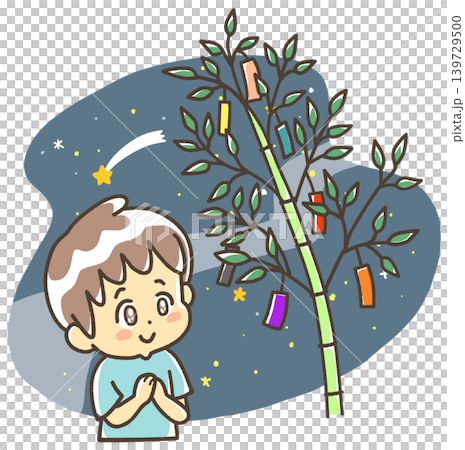 A child's eyes sparkling at the Tanabata festival, under the night sky. A child's eyes sparkling at the Tanabata festival, under the night sky. 139729500
