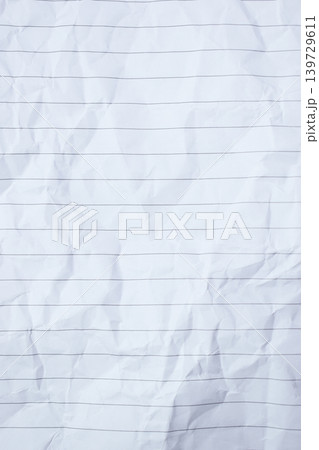 crumpled line paper texture background, blank sheet notebook crumpled line paper texture background, blank sheet notebook 139729611