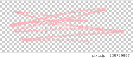 pink pencil strokes isolated on transparent background pink pencil strokes isolated on transparent background 139729997