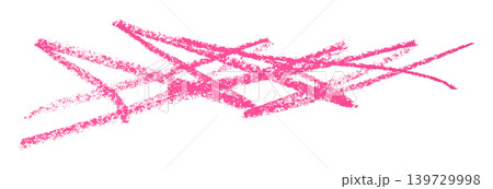 purple pencil strokes isolated on transparent background 139729998
