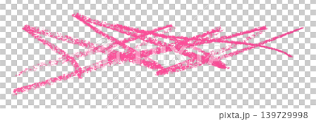 purple pencil strokes isolated on transparent background 139729998