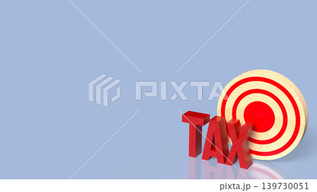 Targeted Tax Planning Strategy 3d render. Targeted Tax Planning Strategy 3d render. 139730051