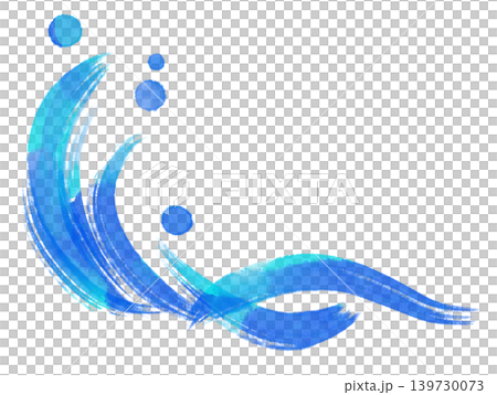日式波浪插畫背景,筆刷水彩風格 | 青海波風格筆刷紋理素材 日式波浪插畫背景,筆刷水彩風格 | 青海波風格筆刷紋理素材 139730073