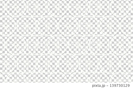 柑橘類水果線條畫圖案（白色） 139730129