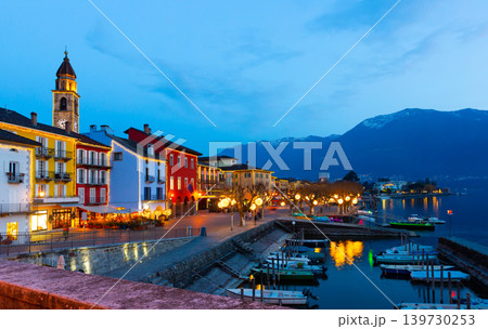 Townscape of Ascona, Switzerland Townscape of Ascona, Switzerland 139730253