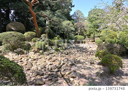 岩槻散歩:久伊豆神社 神苑 枯山水 岩槻散歩:久伊豆神社 神苑 枯山水 139731748